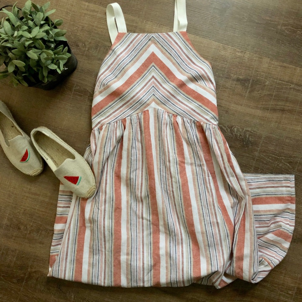 Pepper Place Design Linen Sundress